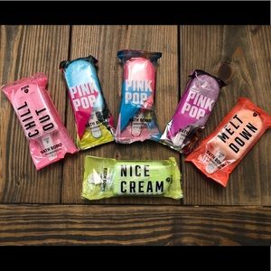 PINK popsicle bath bombs